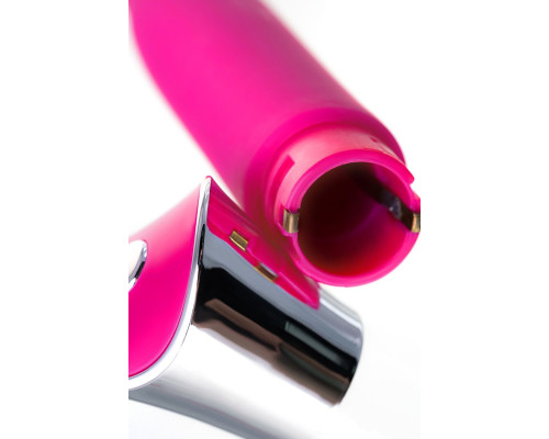 Розовый стимулятор для точки G с гибкой головкой GAELL - 21,6 см.