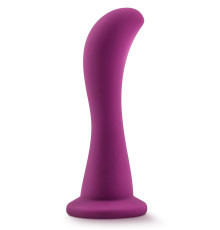 Лиловый изогнутый стимулятор Bellatrix - 15,8 см.