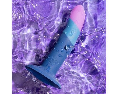 Яркий фаллоимитатор Romp Piccolo с присоской - 14 см.