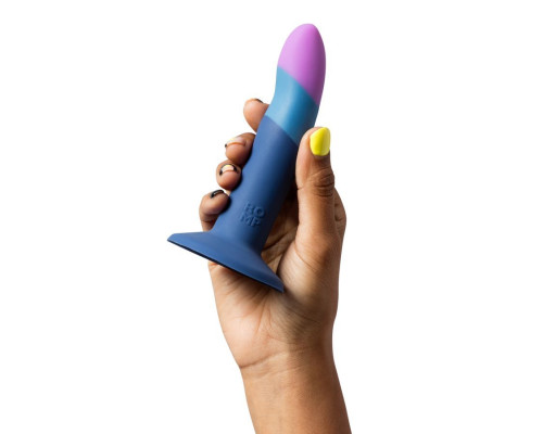 Яркий фаллоимитатор Romp Piccolo с присоской - 14 см.