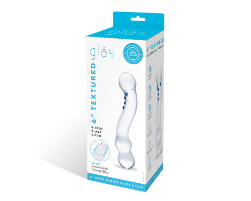 Изогнутый стеклянный стимулятор G-точки Curved G-Spot - 15,2 см.