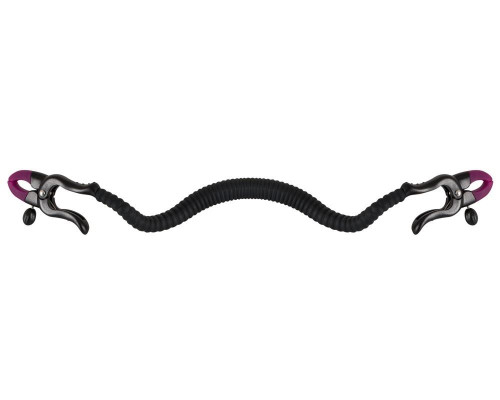 Зажим на половые губы с гибкой перемычкой для G-стимуляции