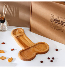 Деревянное блюдо для подачи в форме члена (32,5 х 20 х 1,7 см)