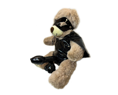 Оригинальный плюшевый мишка в костюме БДСМ