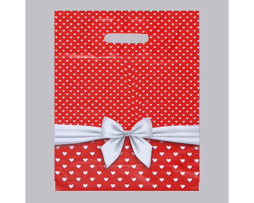 Пакет «Скарлетт» с вырубной ручкой (30х38 см)