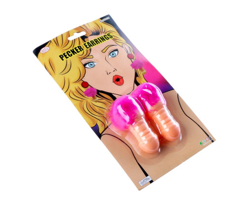 Карнавальные серьги «Для сильной и независимой»