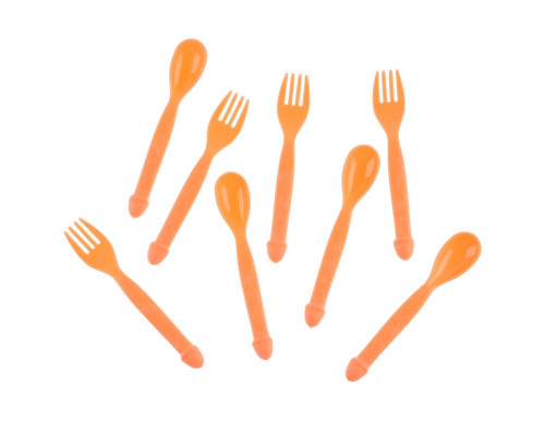 Набор пластиковых столовых приборов «Всё в твоих руках»