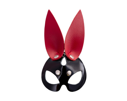 Кожаный брелок в виде маски зайчика