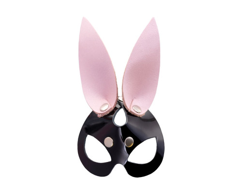 Кожаный брелок в виде маски зайчика