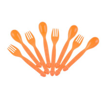 Набор пластиковых столовых приборов «Всё в твоих руках»