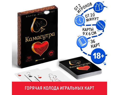 Игральные карты  Камасутра