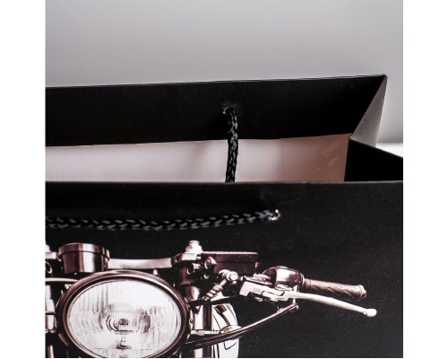 Подарочный пакет  Лучшему во всем мужчине  - 30 х 26 см.