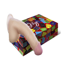 Сувенирный фаллос из неоскина - 17 см.