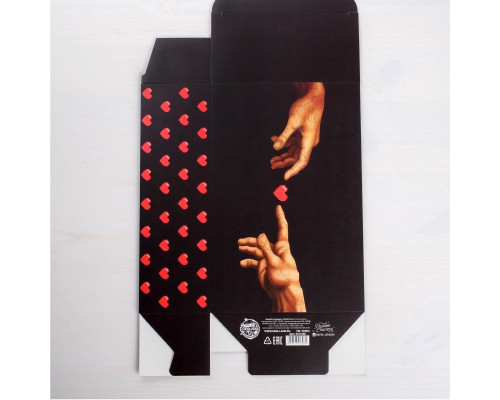 Складная коробка Love - 16 х 23 см.