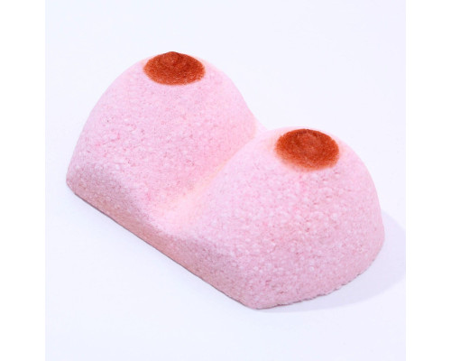 Фигурная бомбочка для ванны «Порадуй свои бидончики» с ароматом малины - 110 гр.