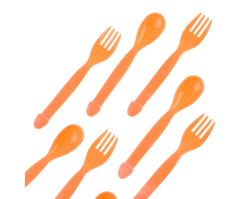 Набор пластиковых столовых приборов «Всё в твоих руках»
