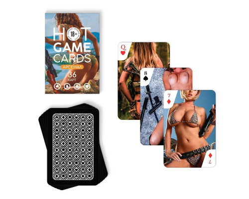 Игральные карты Hot Game Cards «Арсенал»