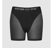 Трусики-шорты для фиксации насадок Strap-on-me Harness Lingerie Halo - size XS