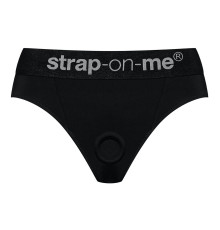 Черные трусики для насадок Heroine Lingerie Harness - size XL