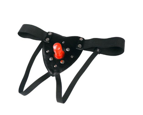 Комплект №26 - трусики-харнесс с насадкой - 18,5 см.