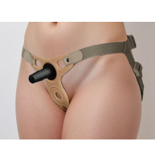 Женский пояс с коннектором и вагинальной пробкой