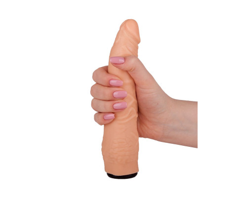 Насадка-фаллос Harness телесного цвета - 19 см.