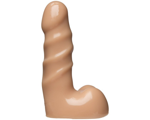 Рельефная анальная насадка Vac-U-Lock 5.5  Raging Hard-On Cock - 13,5 см.