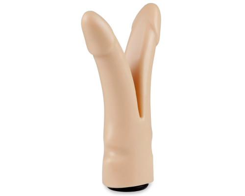 Телесная сплит-насадка харнесс - 16,5 см.