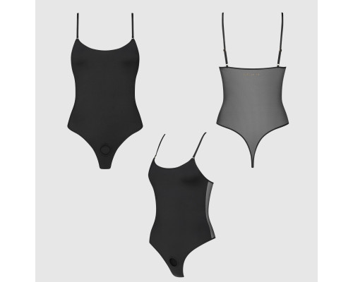 Боди для фиксации насадок Strap-on-me Harness Body Signature - size XL