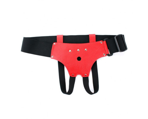 Красные трусики со штырьком для насадки