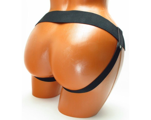 Трусики для страпона коричневого цвета