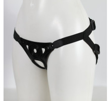 Черный пояс унисекс с коннектором