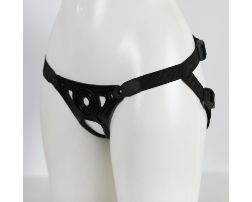 Черный пояс унисекс с коннектором