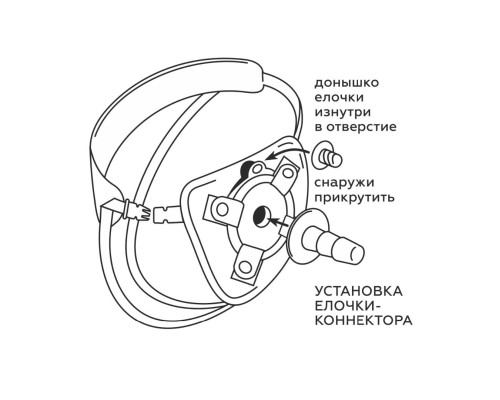 Универсальный пояс для насадок BEST UNI STRAP