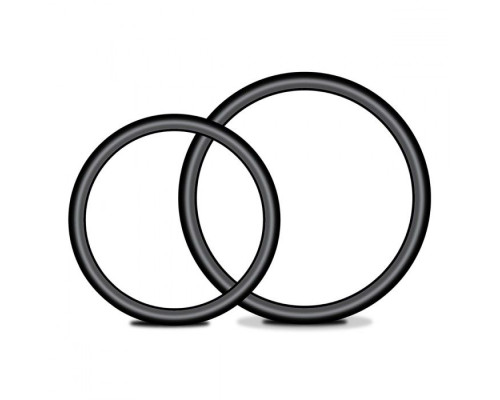 Красно-черные трусики-джоки с фиксацией насадки кольцом