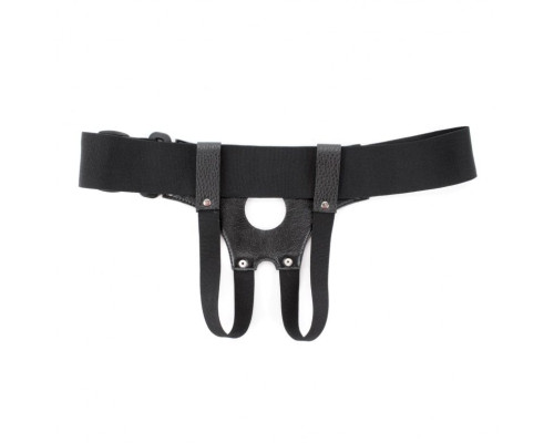Универсальные черные трусики для страпона