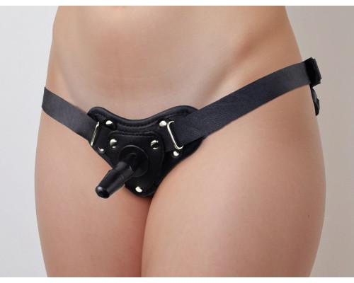 Женский пояс из эко-кожи с коннектором