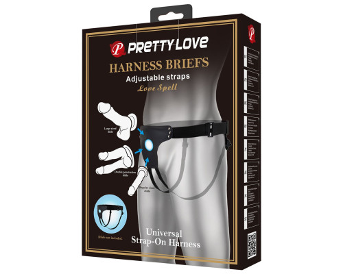 Трусики харнесс Harness Briefs Love Spell