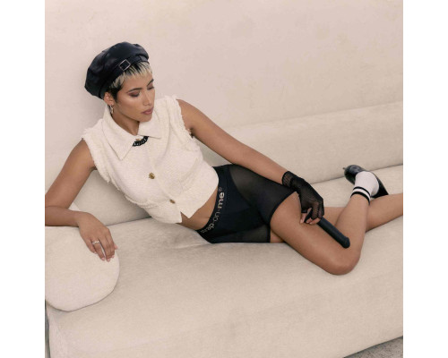 Трусики-шорты для фиксации насадок Strap-on-me Harness Lingerie Halo - size XS