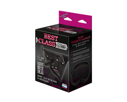 Черный пояс для насадок BEST CLASS STRAP