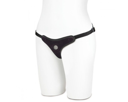 Трусики-стринги с отверстием для фиксации насадки