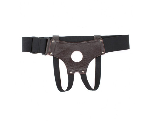 Трусики для страпона коричневого цвета
