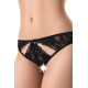 Кружевные трусики с ажурными вырезами