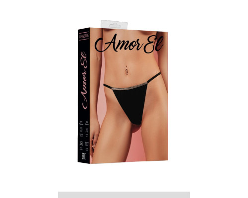 Сексуальные трусики-стринги с блестящим декором