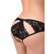 Кружевные трусики с ажурными вырезами