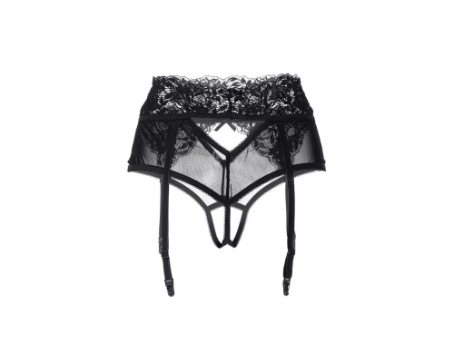 Эротические кружевные трусики-пояс c высокой посадкой Iveta