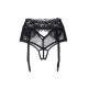 Эротические кружевные трусики-пояс c высокой посадкой Iveta