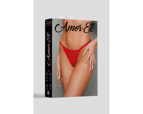 Откровенные трусики с декоративными цепочками на ягодицах