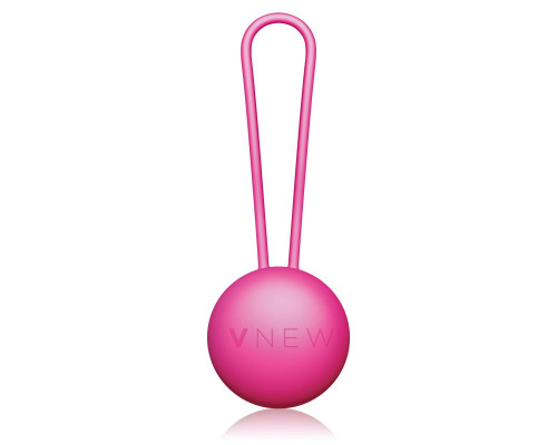 Розовый вагинальный шарик VNEW level 1