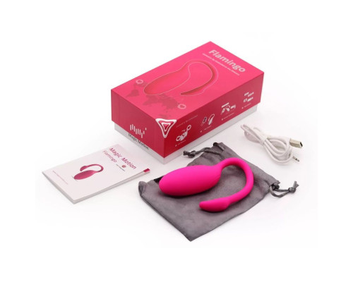 Розовый вагинальный стимулятор Flamingo